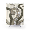 Beige Ocean Modern Funky Bathroom Decor Underwater Sea Creature Theme Coastal Home Gift Nautical