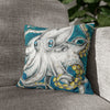 Funky Octopus Kraken Tentacles Ink Art Spun Polyester Square Pillow Case 14 × Home Decor