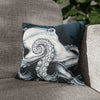 Moonlit Octopus Kraken Art Spun Polyester Square Pillow Case 14 × Home Decor