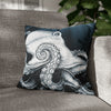 Moonlit Octopus Kraken Art Spun Polyester Square Pillow Case 16 × Home Decor