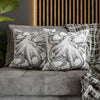 Octopus Kraken Tentacles Ink Art Spun Polyester Square Pillow Case Home Decor