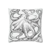 Octopus Kraken Tentacles Ink Art Spun Polyester Square Pillow Case Home Decor