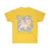 Octopus Purple Blue Tentacles Ink Art Unisex Ultra Cotton Tee Daisy / S T-Shirt