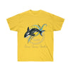 Orca Whale Sun Breach Ink Art Ultra Cotton Tee Daisy / S T-Shirt