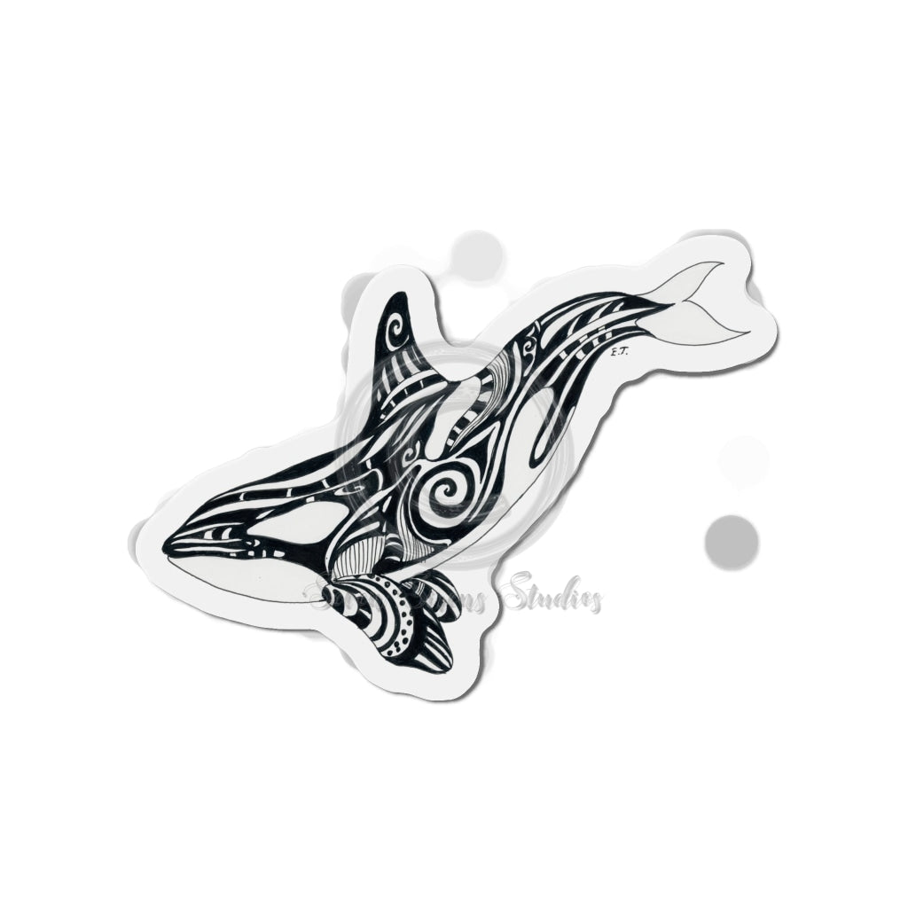 Amazon.com : Temporary Tattoos 6 Sheets a Tribal Tattoo Style of a Killer  Whale Tattoo Stickers for Adult Kids Women Men Arms Legs Chest Waist Neck  3.7 X 3.7 Inch Whale Tattoo :