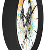 Orca Whales Love Splash Ink Art Wall Clock Home Decor