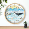 Shelter Point Pacific Beach Summer Art Wall Clock Home Decor