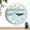 Shelter Point Pacific Beach Summer Art Wall Clock Home Decor