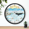 Shelter Point Pacific Beach Summer Art Wall Clock Home Decor