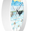 Shelter Point Pacific Beach Summer Art Wall Clock Home Decor