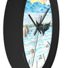 Shelter Point Pacific Beach Summer Art Wall Clock Home Decor