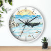 Shelter Point Pacific Beach Summer Art Wall Clock Home Decor