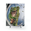 Tree Frog I Like My Food Spicy Shower Curtain 71’’ × 74’’ Home Decor