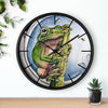 Tree Frog Ink Art Wall Clock Home Decor