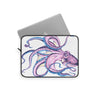 Purple Octopus Dance Ink Art Laptop Sleeve