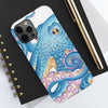 Blue Kraken Octopus Exotic Case Mate Tough Phone Cases