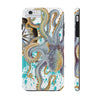 Grey Octopus Compass Teal Splash Case Mate Tough Phone Cases Iphone 6/6S Plus