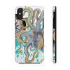 Grey Octopus Compass Teal Splash Case Mate Tough Phone Cases Iphone X