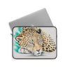 Jaguar Napping Soft Pastel Art Laptop Sleeve