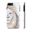 Lion Watercolor Ink White Case Mate Tough Phone Cases Iphone 7 Plus 8