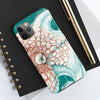 Octopus Ink Orange Green Case Mate Tough Phone