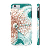 Octopus Ink Orange Green Case Mate Tough Phone Iphone 6/6S Plus