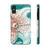 Octopus Ink Orange Green Case Mate Tough Phone Iphone X