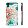 Octopus Ink Orange Green Case Mate Tough Phone Iphone Xs Max