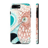 Octopus Ink Orange Teal Case Mate Tough Phone Iphone 7 Plus 8