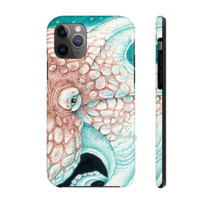 Octopus Ink Teal Orange Ii Case Mate Tough Phone Iphone 11 Pro