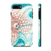 Octopus Orange Teal Map Ink Case Mate Tough Phone Iphone 7 Plus 8