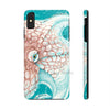 Octopus Orange Teal Map Ink Case Mate Tough Phone Iphone Xs Max