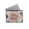 Octopus Red Purple Map Ink Laptop Sleeve