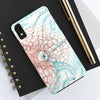 Octopus White Teal Map Ink Case Mate Tough Phone