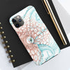 Octopus White Teal Map Ink Case Mate Tough Phone