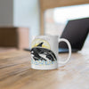 Orca Whale Mom And The Baby Mug 11Oz