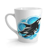 Orca Whales Blue Love Latte Mug Mug