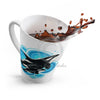 Orca Whales Blue Love Latte Mug Mug