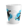 Orca Whales Blue Love Latte Mug Mug